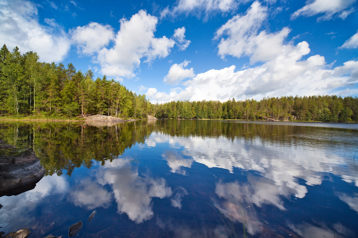 Finland lake